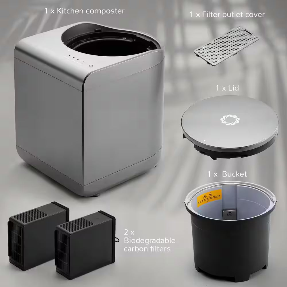 Revive Electric Kitchen Composter, 2.5L Capacity with Sharksden Trinity Blade