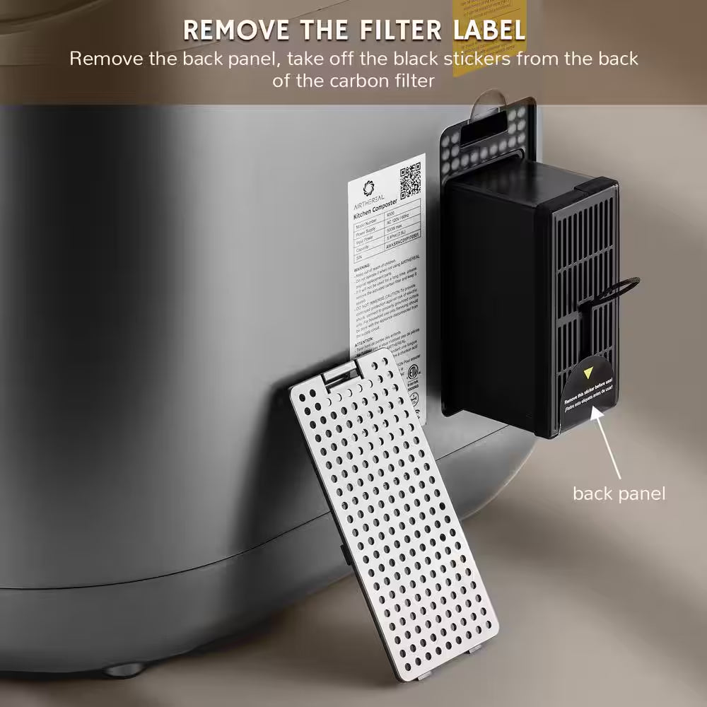 Revive Electric Kitchen Composter, 2.5L Capacity with Sharksden Trinity Blade