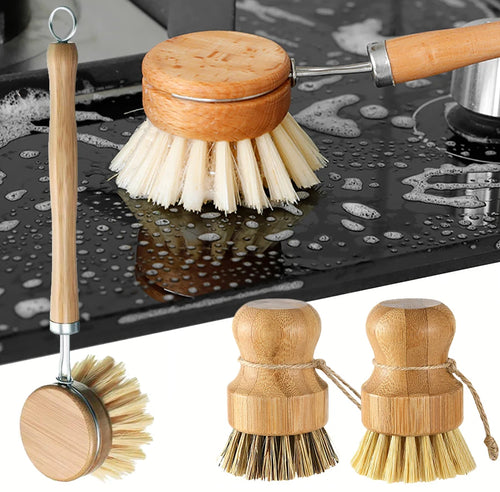 Bamboo Power Scrub Kitchen Brush